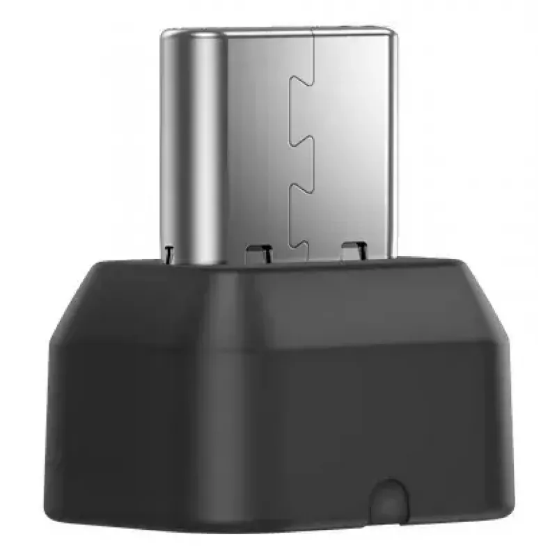 USB-vastaanotin SHOKZ Loop120 USB-C-sovitin muovi ruostumaton teräs musta