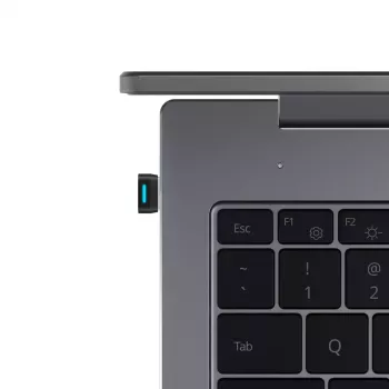 USB-vastaanotin SHOKZ Loop120 sovitin muovi ruostumaton teräs musta