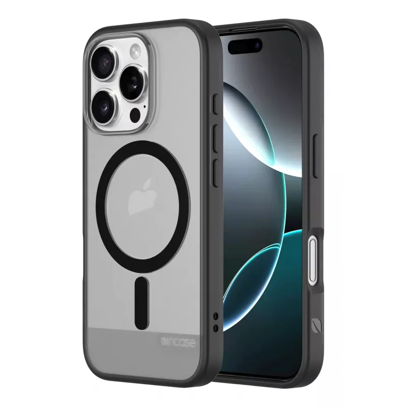 Incase INPH190402-BLK Slim -suojakuori iPhone 16 Pro, MagSafe, musta