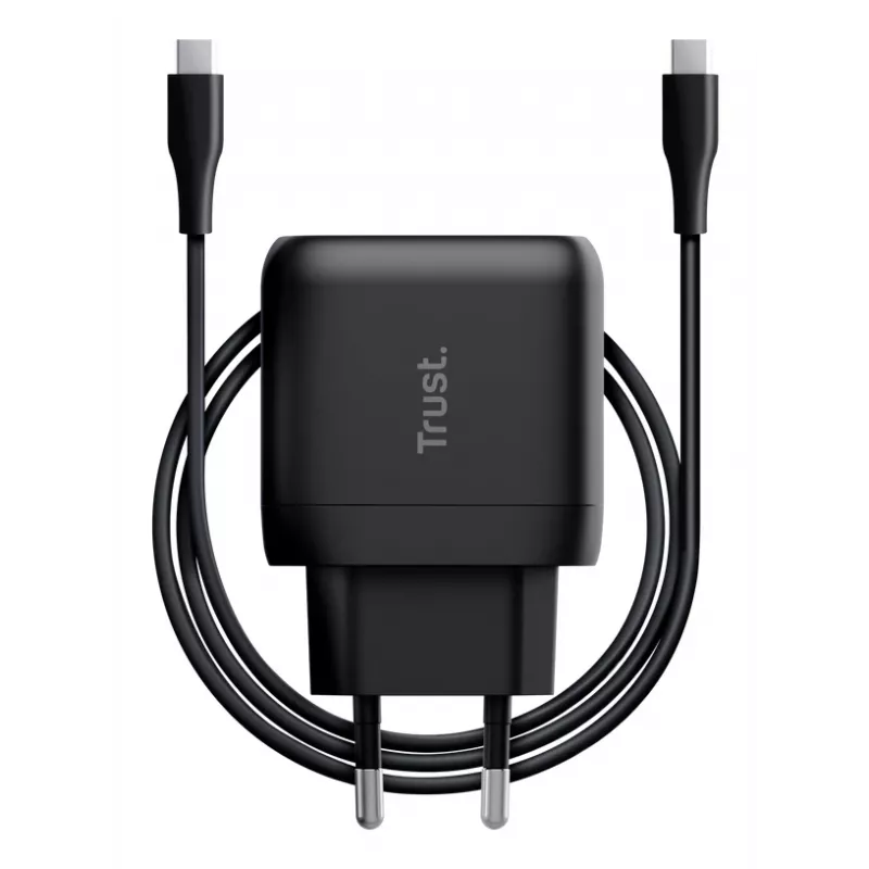TRUST USB-C laturi MAXO 45W GaN – 45W USB-C pikalaturi
