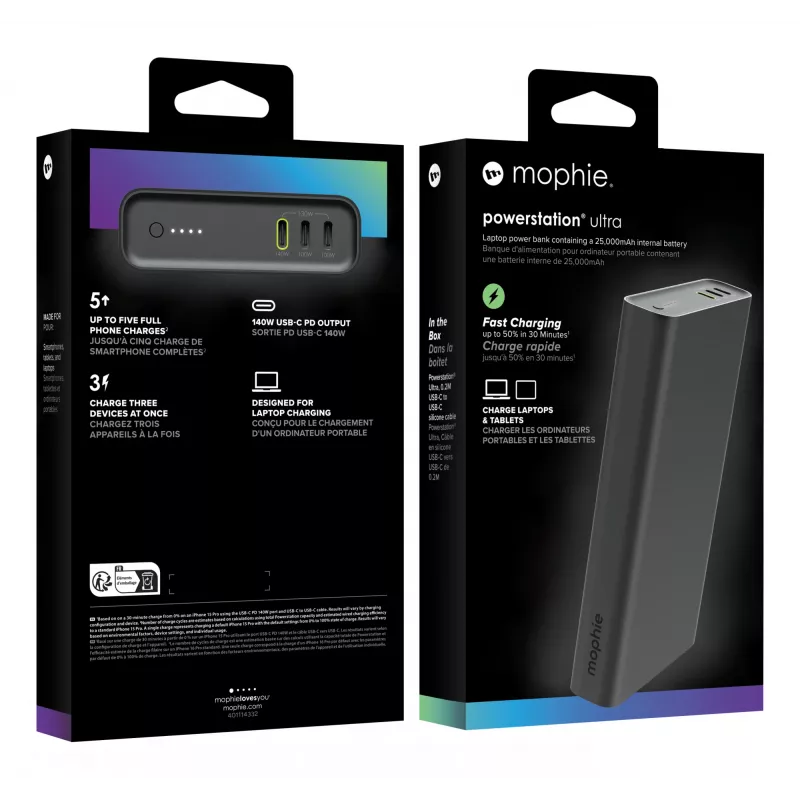 Kannettava laturi Mophie Powerstation Ultra - 25000 mAh