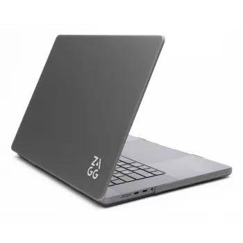 Kovakuorinen suojakotelo Zagg MacBook Pro 13 M2/M1 (20) – Smoke-viimeistely, suojakotelo