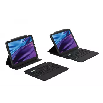 ZAGG Pro Keys 2 103414642 näppäimistökotelo iPad Air 11 (M2/M3) -tabletille, QWERTZ saksa, musta