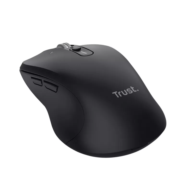 Trust 25673 hiiri, yleiskäyttöinen, molempikätinen, Bluetooth, 3200 DPI, 9 painiketta