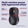 Trust 25673 hiiri, yleiskäyttöinen, molempikätinen, Bluetooth, 3200 DPI, 9 painiketta