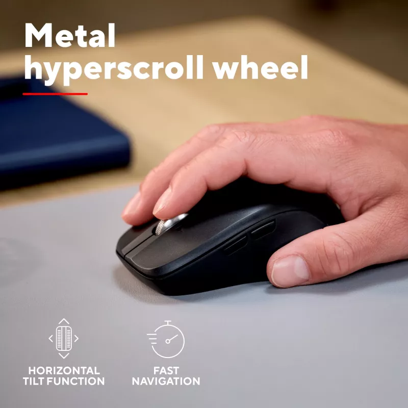 Trust 25673 hiiri, yleiskäyttöinen, molempikätinen, Bluetooth, 3200 DPI, 9 painiketta