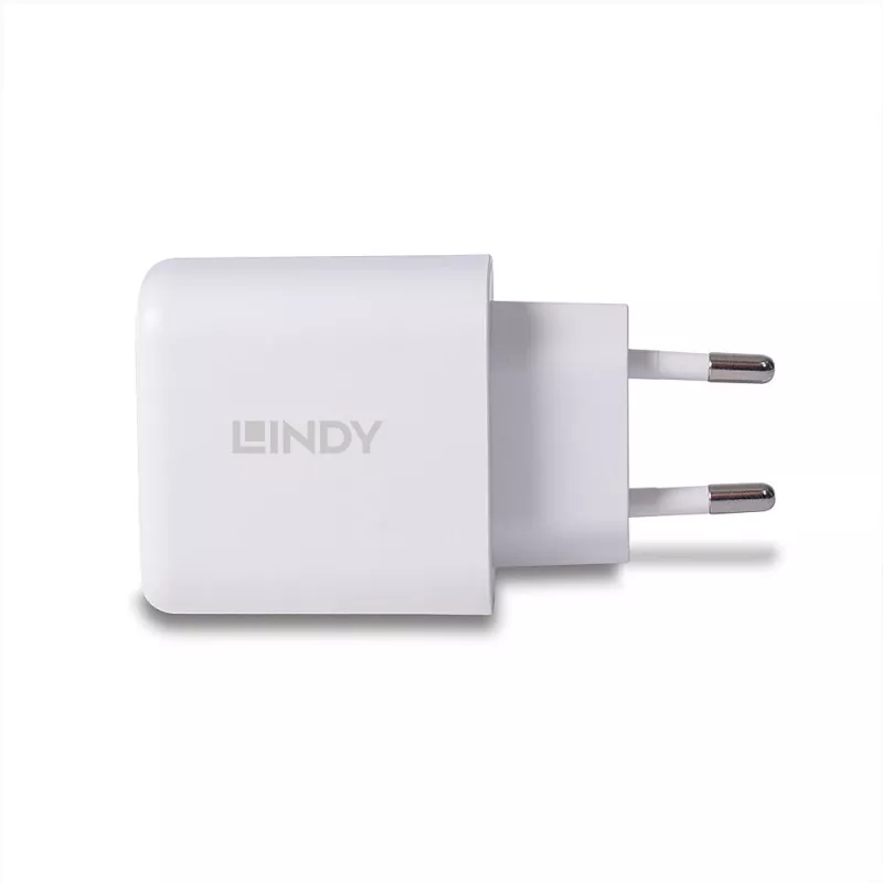 Lindy 73424 mobiililaturi yleiskäyttöinen valkoinen AC pikalataus sisäkäyttöön