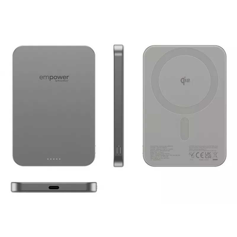Varavirtalähde PanzerGlass empower by empower Bank 5000mAh Titanium