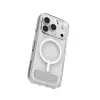 Suojakotelo ZAGG Crystal Palace Snap Kickstand kotelo Apple iPhone 17 Pro läpinäkyvä