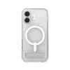 Suojakotelo ZAGG Crystal Palace Snap Kickstand kotelo Apple iPhone 17 läpinäkyvä