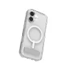 Suojakotelo ZAGG Crystal Palace Snap Kickstand kotelo Apple iPhone 17 läpinäkyvä