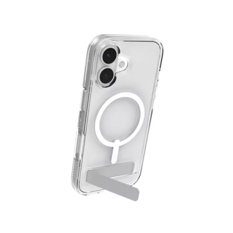 Suojakotelo ZAGG Crystal Palace Snap Kickstand kotelo Apple iPhone 17 läpinäkyvä