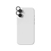 ZAGG InvisibleShield Glass Elite kameran linssinsuojus Apple iPhone 16/16 Plus -puhelimelle, musta