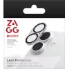 ZAGG InvisibleShield Glass Elite kameran linssinsuojus Apple iPhone 16/16 Plus -puhelimelle, musta