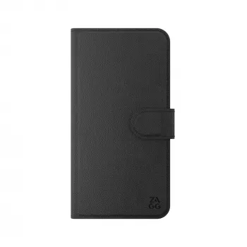 ZAGG Folio -suojakotelo Apple iPhone 17 -puhelimelle, nahkaa, musta