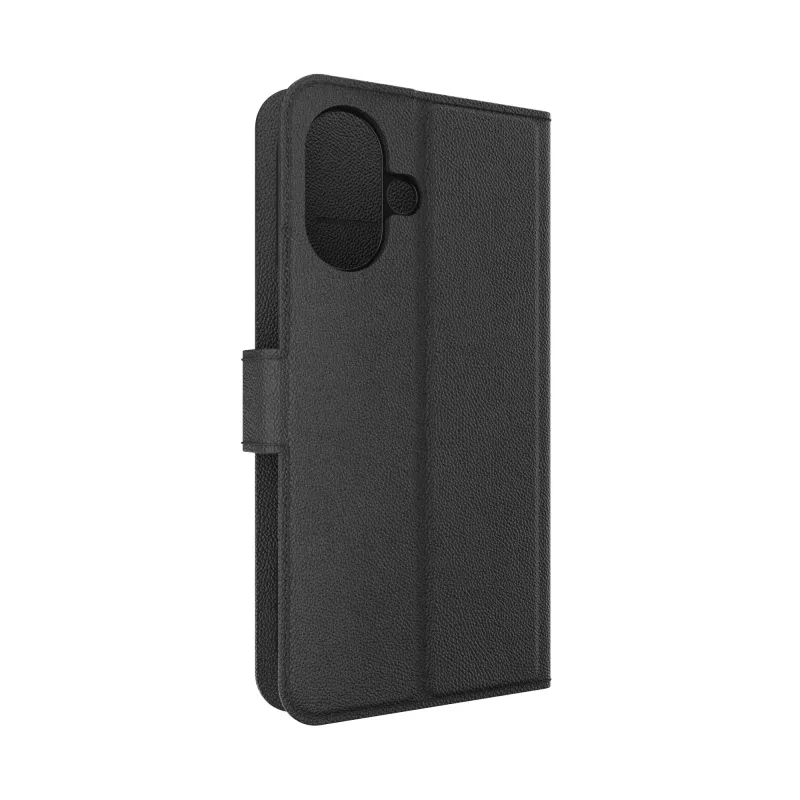 ZAGG Folio -suojakotelo Apple iPhone 17 -puhelimelle, nahkaa, musta