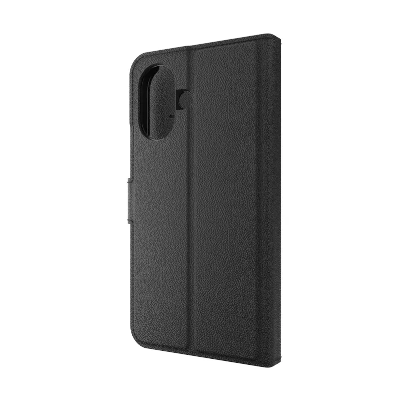 ZAGG Folio -suojakotelo Apple iPhone 17 -puhelimelle, nahkaa, musta