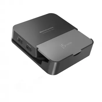 j5create JCD624-N Omni Side Dock -telakka Nintendo Switch 2:lle ja Steam Deckille