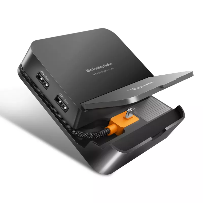j5create JCD624-N Omni Side Dock -telakka Nintendo Switch 2:lle ja Steam Deckille