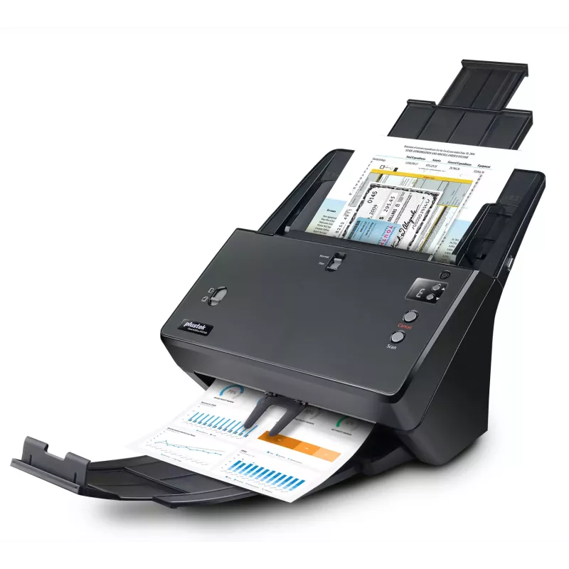 Plustek SmartOffice PT2160 ADF-skanneri 600 x 600 DPI A3 musta