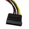 StarTech.com 15 cm 4-pin LP4 - SATA virtakaapelisovitin, Molex (4-pin), SATA 15-pin, 0,152 m, urosliitin, suora, suora