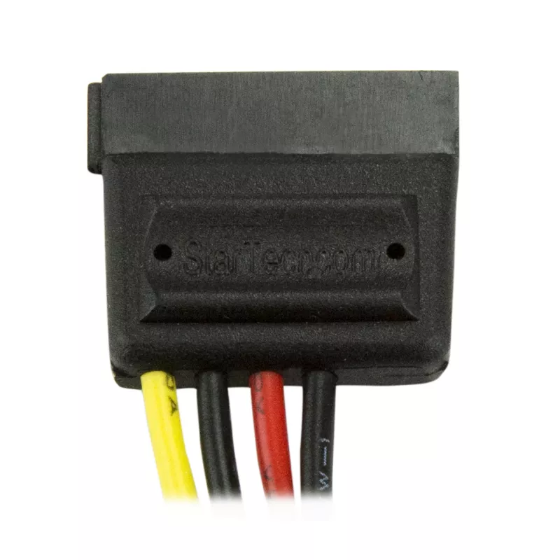 StarTech.com 15 cm 4-pin LP4 - SATA virtakaapelisovitin, Molex (4-pin), SATA 15-pin, 0,152 m, urosliitin, suora, suora