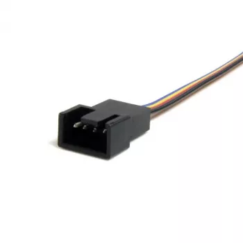 StarTech.com 12 tuuman 4-pin tuulettimen virtajohdon jatko - M/F, Molex (4-pin), Molex (4-pin), 0,305 m, urosliitin, naarasliitin, suora