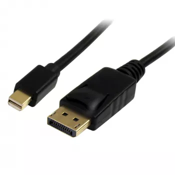 StarTech.com 1 m (3 ft) Mini DisplayPort - DisplayPort 1.2 kaapeli - 4K x 2K UHD Mini DisplayPort - DisplayPort sovitinkaapeli - Mini DP - DP kaapeli näytölle - mDP - DP muunninkaapeli