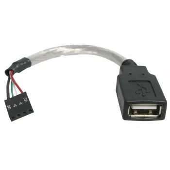 StarTech.com 15 cm USB 2.0 kaapeli - USB A naarasliitin - USB emolevyn 4-pin header naarasliitin/naarasliitin