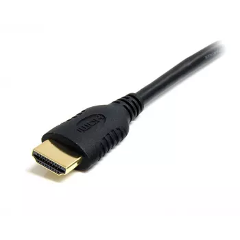 StarTech.com 50 cm Mini-HDMI - HDMI kaapeli Ethernetillä – 4K 30 Hz High-Speed Mini-HDMI - HDMI sovitinkaapeli – Mini-HDMI Type-C laite HDMI-näyttöön/displayhin – kestävä videomuunninkaapeli