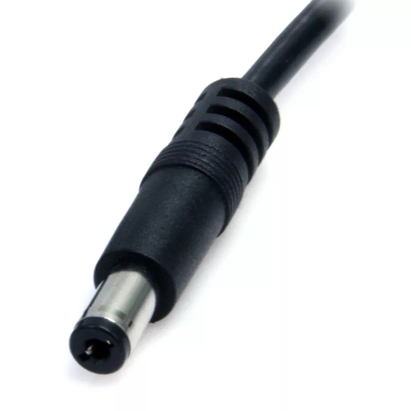 StarTech.com USB - 5,5 mm virtakaapeli – tyyppi M Barrel – 2 m, 2 m, USB, Barrel tyyppi M