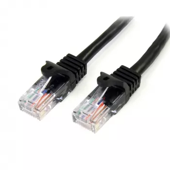 StarTech.com Cat5e patch-kaapeli snagless RJ45-liittimillä – 3 m, musta