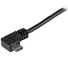 StarTech.com Micro-USB lataus- ja synkronointikaapeli M/M - kulma Micro-USB - 30/24 AWG - 1 m (3 ft.)