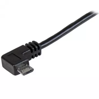 StarTech.com Micro-USB lataus- ja synkronointikaapeli M/M - kulma Micro-USB - 30/24 AWG - 1 m (3 ft.)