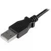 StarTech.com Micro-USB lataus- ja synkronointikaapeli M/M - kulma Micro-USB - 30/24 AWG - 1 m (3 ft.)