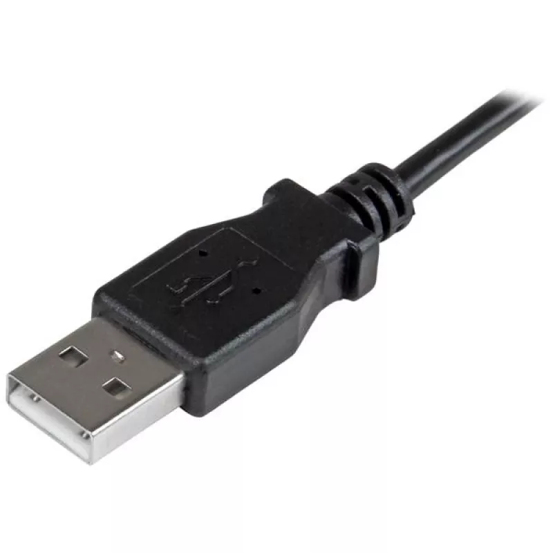 StarTech.com Micro-USB lataus- ja synkronointikaapeli M/M - kulma Micro-USB - 30/24 AWG - 1 m (3 ft.)
