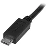 StarTech.com USBUBEXT50CM Micro-USB-jatkojohto uros/naaras, 0,5 m (20 tuumaa), Micro-USB B, USB 2.0, musta