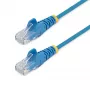 StarTech.com 1,5 m CAT6 kaapeli – ohut – Snagless RJ45 urosliitin – sininen