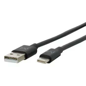 Mobilis 020013 Energia USB-A – USB-C -kaapeli, 1 m, musta