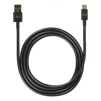 Mobilis 020013 Energia USB-A – USB-C -kaapeli, 1 m, musta