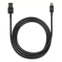 Mobilis 020013 Energia USB-A – USB-C -kaapeli, 1 m, musta