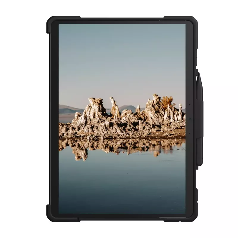 Urban Armor Gear UAG Metropolis SE 324015114040 suojakotelo Microsoft Surface Pro 9/10/11 -tabletille, jalustalla ja olkahihnalla, musta