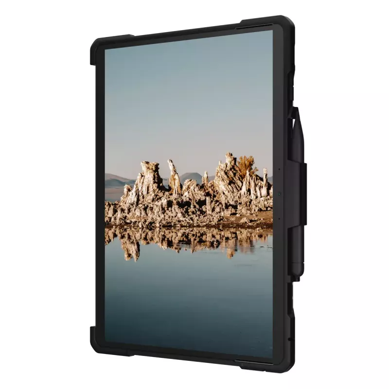 Urban Armor Gear UAG Metropolis SE 324015114040 suojakotelo Microsoft Surface Pro 9/10/11 -tabletille, jalustalla ja olkahihnalla, musta