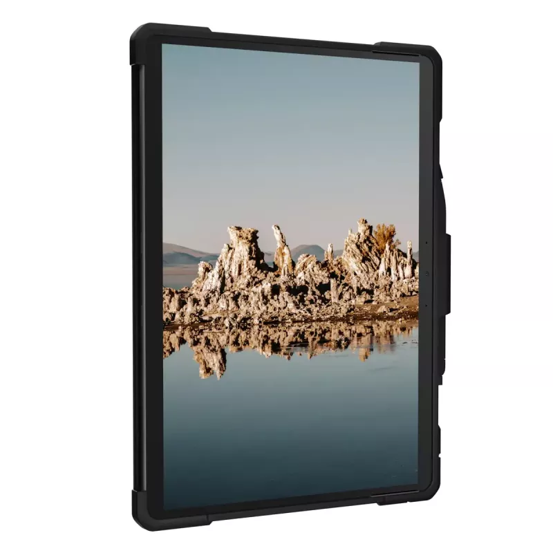 Urban Armor Gear UAG Metropolis SE 324015114040 suojakotelo Microsoft Surface Pro 9/10/11 -tabletille, jalustalla ja olkahihnalla, musta