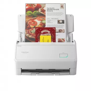 ADF-asiakirjaskanneri Ricoh ScanSnap iX2400 — A4, 600 x 600 DPI, 45 ppm, 100 arkin ADF, Dual CIS, valkoinen
