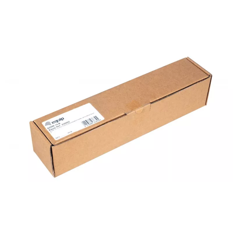 Kaapelirengas EQUIP EZMR-10-B — metalli, musta, telinevaruste, 1 kpl, 174 g