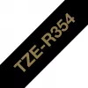 Brother TZE-R354 merkintätarra kulta mustalla