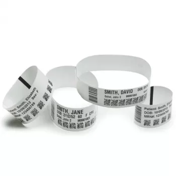 Zebra Z-Band Ultrasoft 25 x 279mm musta, valkoinen