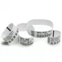 Zebra Z-Band Ultrasoft 25 x 279mm musta, valkoinen