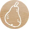 Pyöreä leima Colop 165226 puuleima 3 cm halkaisija